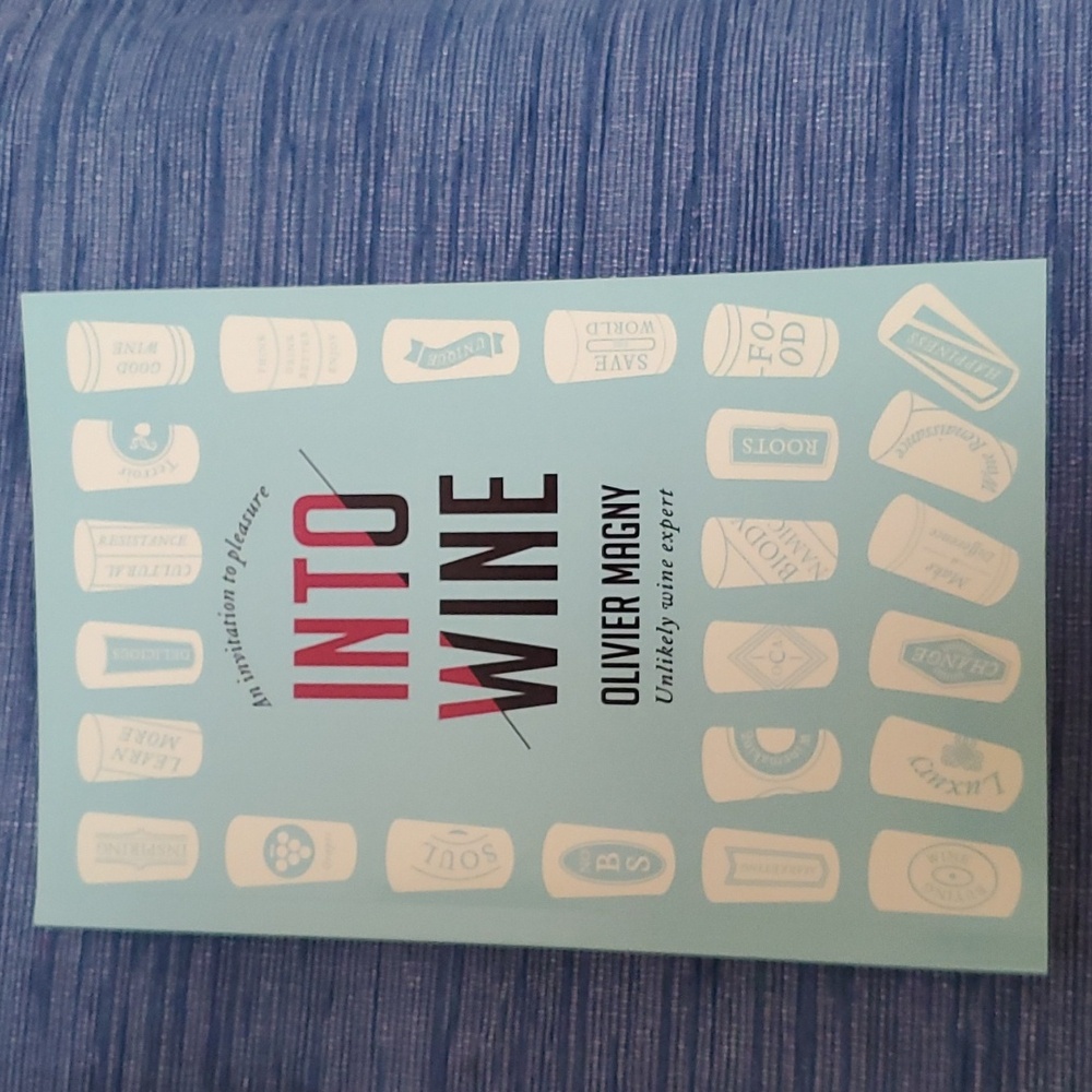 COPY - BOOK: "Into Wine" by Olivier Magny